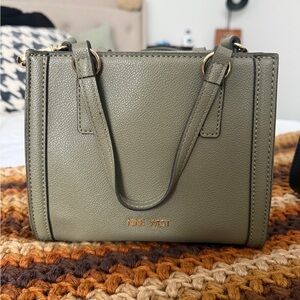 Nine West Sage Green Tote